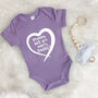 Personalised Proposal In A Heart Babygrow, thumbnail 3 of 9