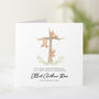 Personalised Christening Card 'Teddy Bears', thumbnail 1 of 3