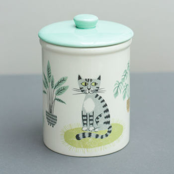 Handmade Ceramic Cat Storage Jar, 2 of 4