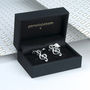 Personalised Treble Clef Musical Notes Cufflinks, thumbnail 2 of 8