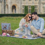 Abbotsbury Willow Picnic Hamper And Blanket For Two, thumbnail 5 of 5