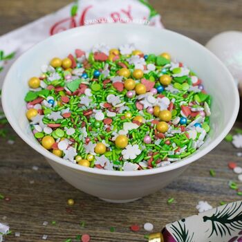 All I Want For Christmas Sprinkles Mix 100g, 3 of 4