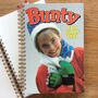 'Bunty 1991' Upcycled Notebook, thumbnail 1 of 5