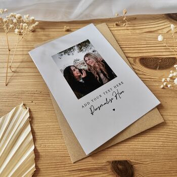 Personalised Photo Card For All Occasions, Custom Picture Greeting Card, 3 of 3