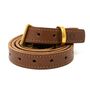 Leather Multiple Size Skinny Belt, thumbnail 11 of 12