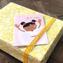 Mini Ballerina Happy Birthday Card, thumbnail 4 of 5
