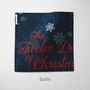 Blue 12 Days Of Christmas Cushion, thumbnail 6 of 7
