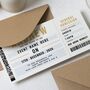Personalised Concert Ticket Voucher For Son's Birthday, thumbnail 3 of 4