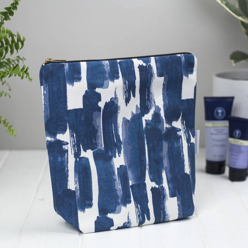 Paloma Large Wash Bag, Tall Toiletry Bag By Grace & Favour Home