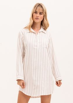 brushed cotton nightshirt womens