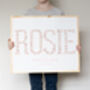 Personalised Name Birth Print, thumbnail 4 of 7