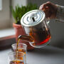 Glass Teapot San Remo Double Wall 1000ml And Steel Filter, thumbnail 8 of 10