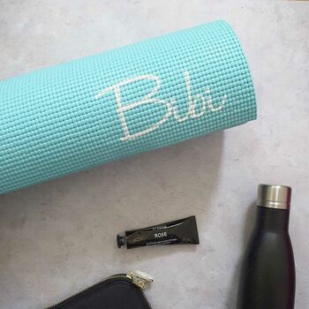 Personalised Yoga / Fitness Mat, 4 of 7
