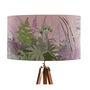 Hedgerow Blush, Pink And Green Floral Lampshade, thumbnail 9 of 9