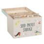 British Garden Birds Seed Packet Storage Box, thumbnail 4 of 5