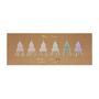 Rainbow And Gold Christmas Tree Candles X Six, thumbnail 2 of 3