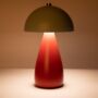 Mint Red Mushroom Rechargeable Lamp, thumbnail 4 of 4