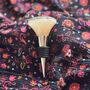 Wine Bottle Reusable Cork, Gold Silver Bottle Closure, thumbnail 9 of 11