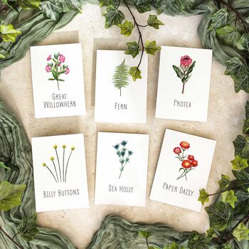 Wildflower Floral Table Name Card, 7 of 9