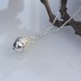 Sterling Silver Woodland Acorn Necklace, thumbnail 6 of 8