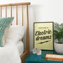 Together In Electric Dreams Typographic Print, thumbnail 1 of 8
