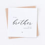 Sister On The Day Wedding Card, thumbnail 2 of 3