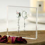 Personalised 50th Birthday Mum Botanical Acrylic Block, thumbnail 1 of 2
