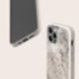 Grey Marble Eco Friendly, Biodegradable Phone Case, thumbnail 4 of 8