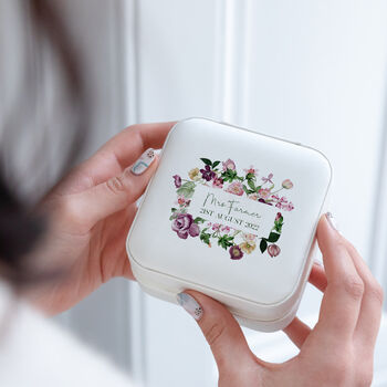 Tulips And Spring Flowers Floral Jewellery Box, 4 of 10