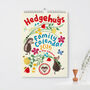 Hedgehugs 2025 Family Organiser Calendar, thumbnail 1 of 6