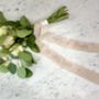 Silk Wedding Bouquet Ribbon, thumbnail 8 of 8