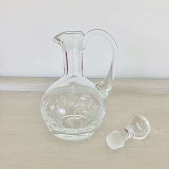 Antique Olive Oil / Vinegar Decorative Bottle ~ Seven, 2 of 4