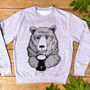 Cuppa Bear Unisex Sweater, thumbnail 1 of 5