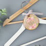 Personalised Wood Wedding Hanger Rose, thumbnail 2 of 5