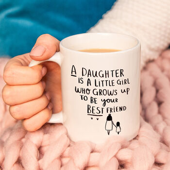 'A Daughter Is A Best Friend' Greeting Card, 3 of 3