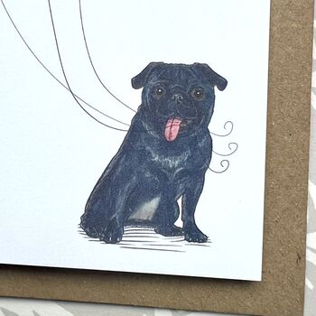 Pug Mother's Day Card, 4 of 5