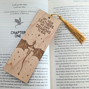 Onyx Storm The Empyrean Inspired Bookmark Fourth Wing, 2 of 4