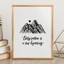 Every Sunrise Is A New Beginning Print Inspiring Quotes, thumbnail 2 of 6