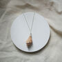 Natural Shell Ocean Sterling Silver Necklace, thumbnail 3 of 5