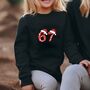 Six Seven Meme Childrens Christmas Jumper, thumbnail 2 of 4