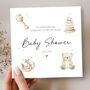 Bear Mummy To Be Baby Shower Card, Parents To Be Neutral Baby Card, thumbnail 1 of 2