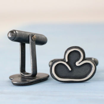 Cloud Cufflinks. Thinking Of You Gift For Friend, 2 of 12