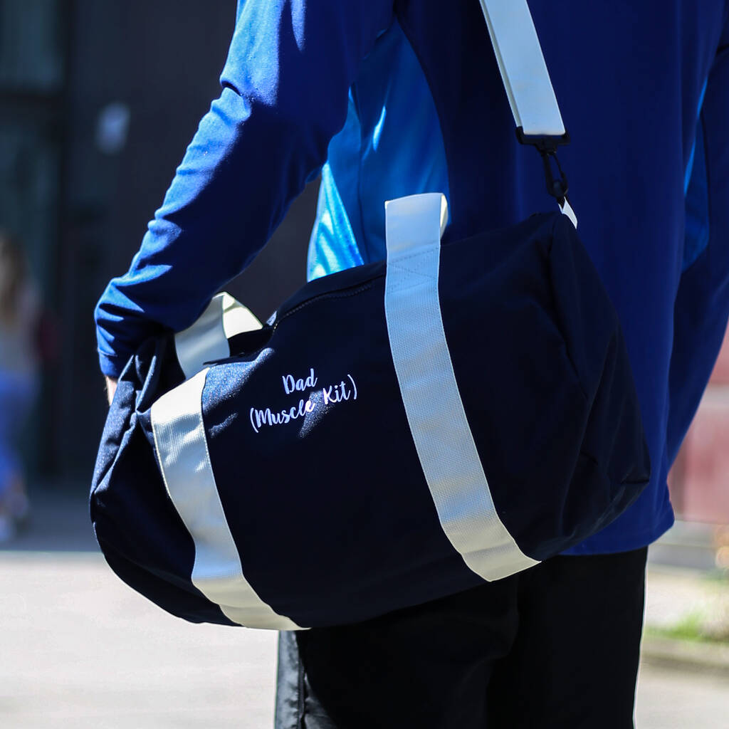 personalised gym bag by duncan stewart