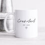 Personalised Mug Set 'Grandma And Grandad Established', thumbnail 3 of 6