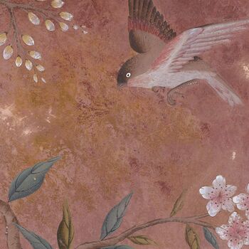 Antique Style Chinoiserie Bird And Blossom Print, 6 of 6