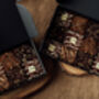 Gluten Free Luxury Festive Brownie Gift Box, thumbnail 4 of 8