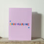 Pink Minimal Congratulations Card, thumbnail 4 of 8