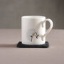 Snowman Mug, Fine Bone China, thumbnail 4 of 5