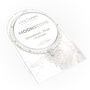 Moonstone And Silver Beads Healing Crystals Bracelet Gift, thumbnail 1 of 6