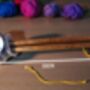 Personalised Bamboo Knitting Needles Two Pack Engraved, thumbnail 3 of 3